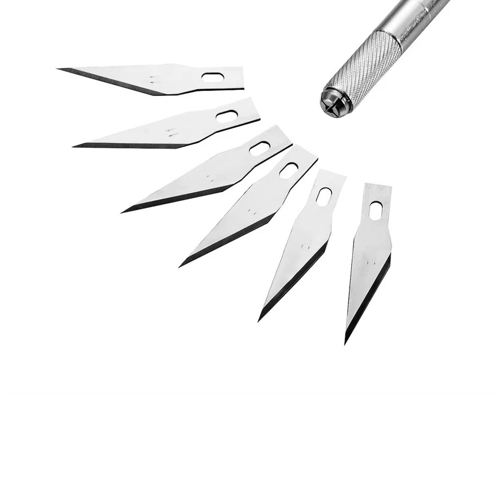 Cuchillo de Precisión Filo Bisturi (Lápiz + 6 Filos)