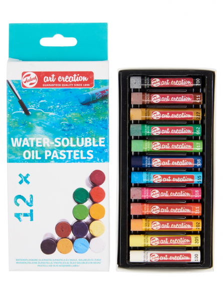 Barras Pasteles al Óleo Solubles al Agua Art Creation 12 Colores