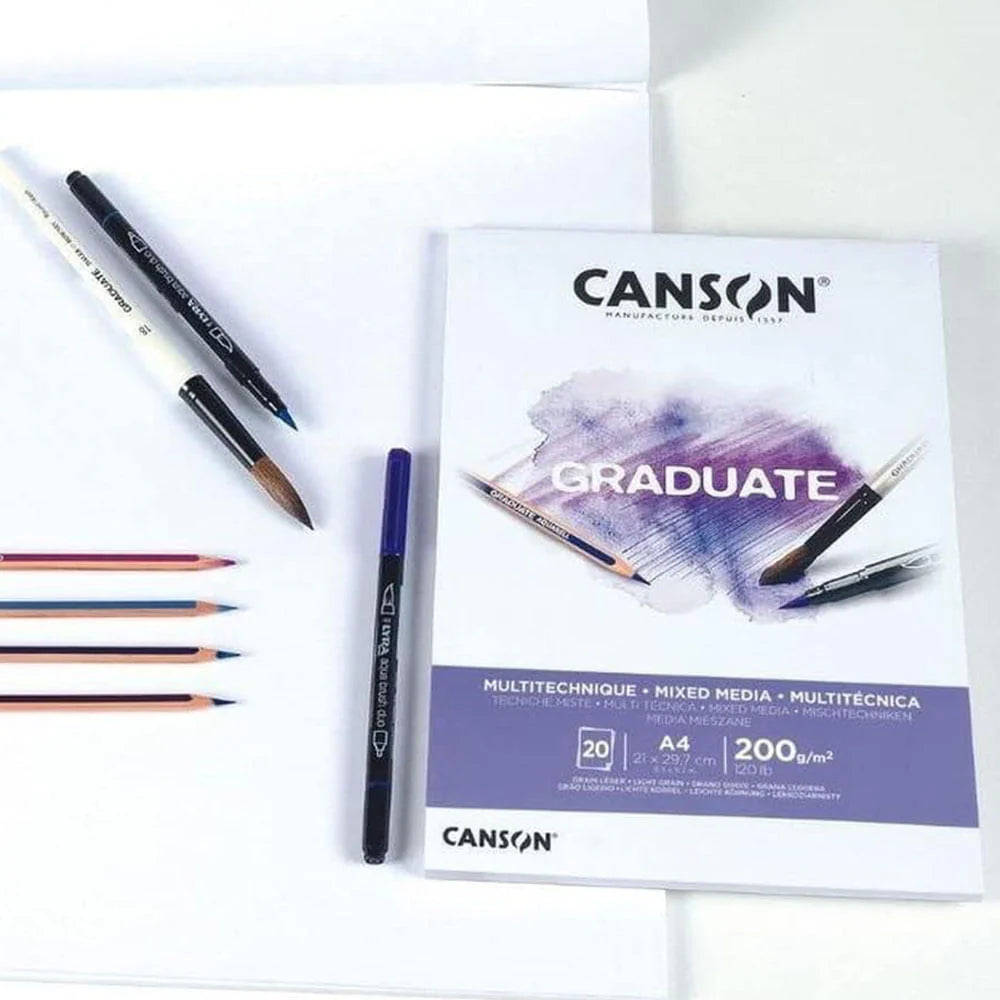 Pad Canson Mix Media Graduate A4