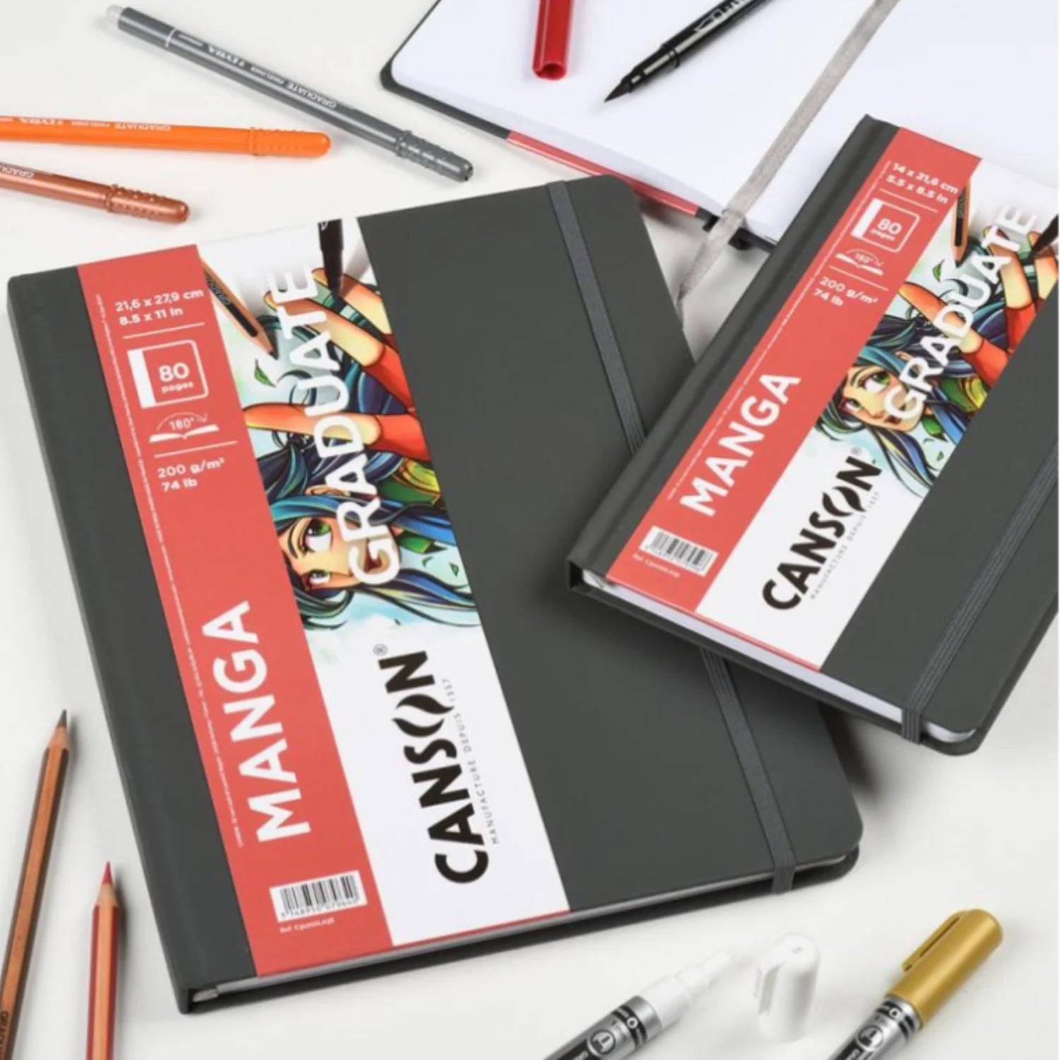 Canson Graduate - Libreta A5 Manga Book