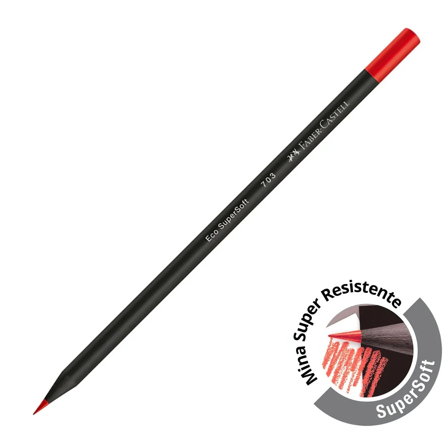 Faber Castell SuperSoft - Set 120 Lápices de Colores Caja Metálica