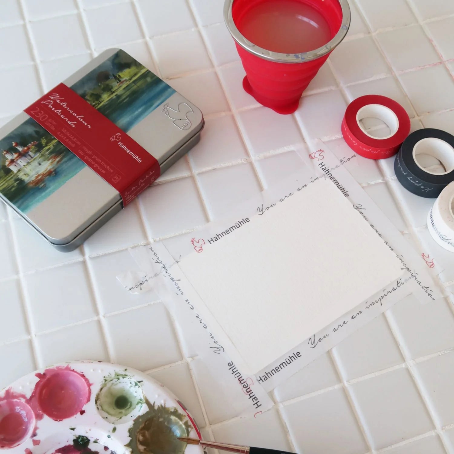 Hahnemühle - Masking Tape Cinta Libre de Ácido 2 cm x 20 metros