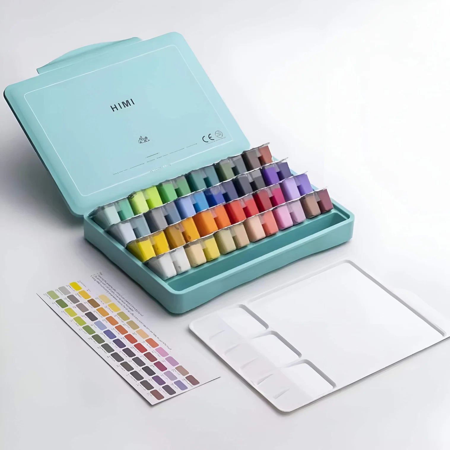 Himi - Set 48 Gouache Potes 12 g Green