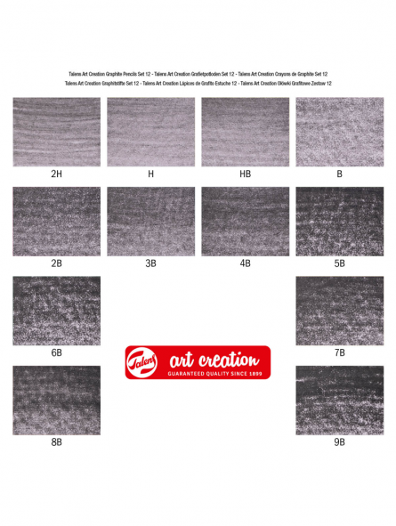 Lápices Grafito Art Creation Set 12