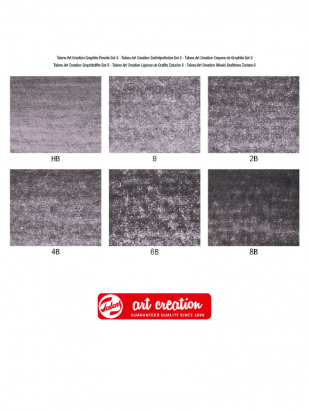 Lápices Grafito Art Creation Set 6