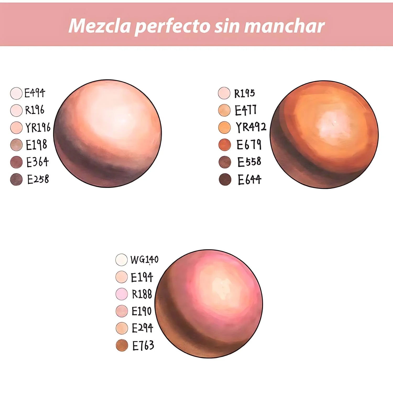 Ohuhu - Set 24 Marcadores al Alcohol Kaala Skin Tones Fina y Biselada