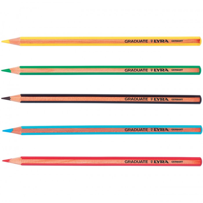 Lápices de Colores Lyra Graduate 36 Colores CAJA METALICA