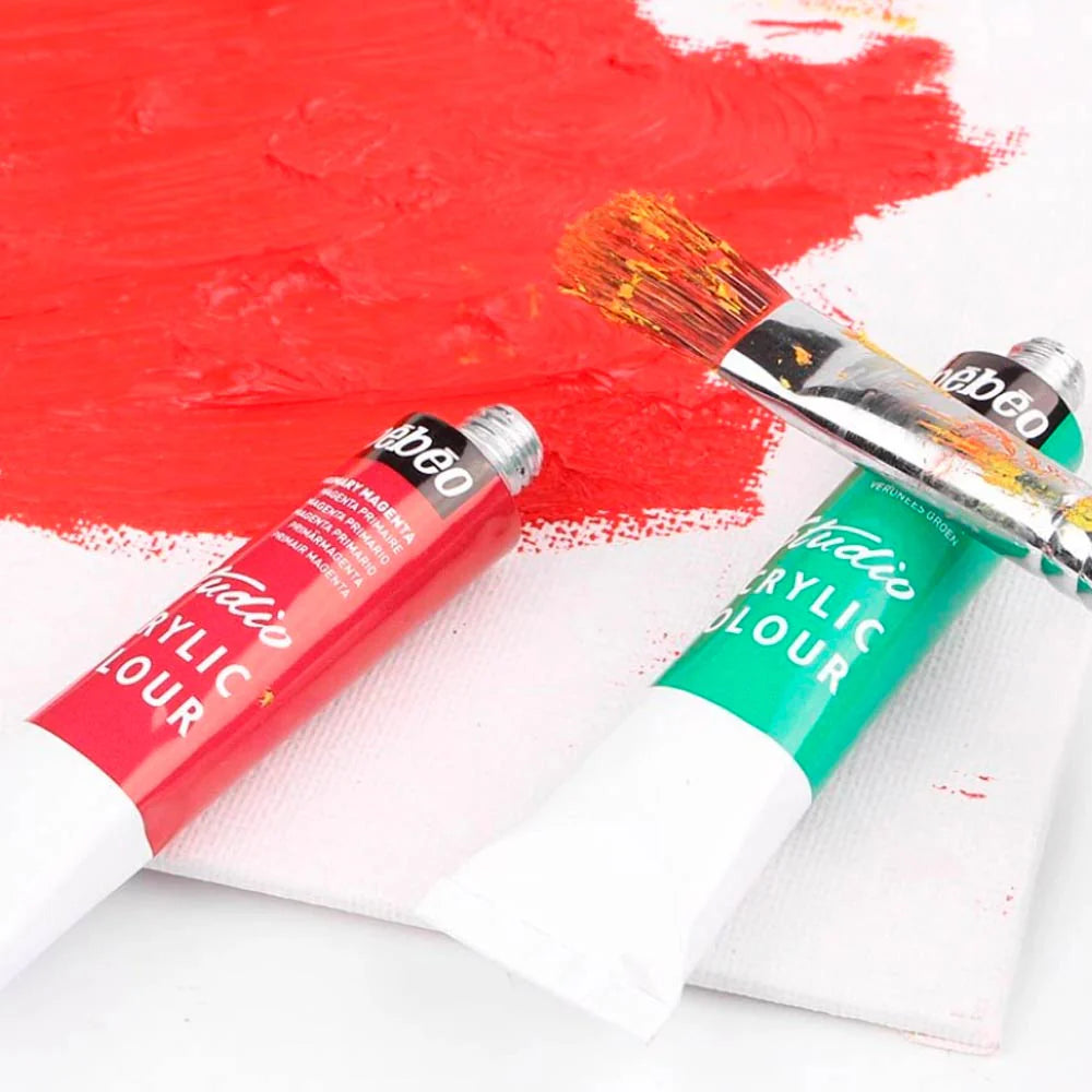 Pebeo Studio - Set 12 Acrílicos Tubos 12 ml