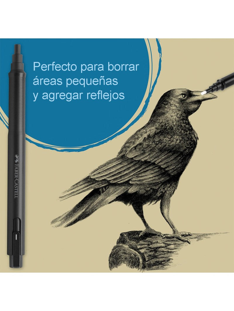 Goma de Precisión - 4 Repuestos Faber-Castel