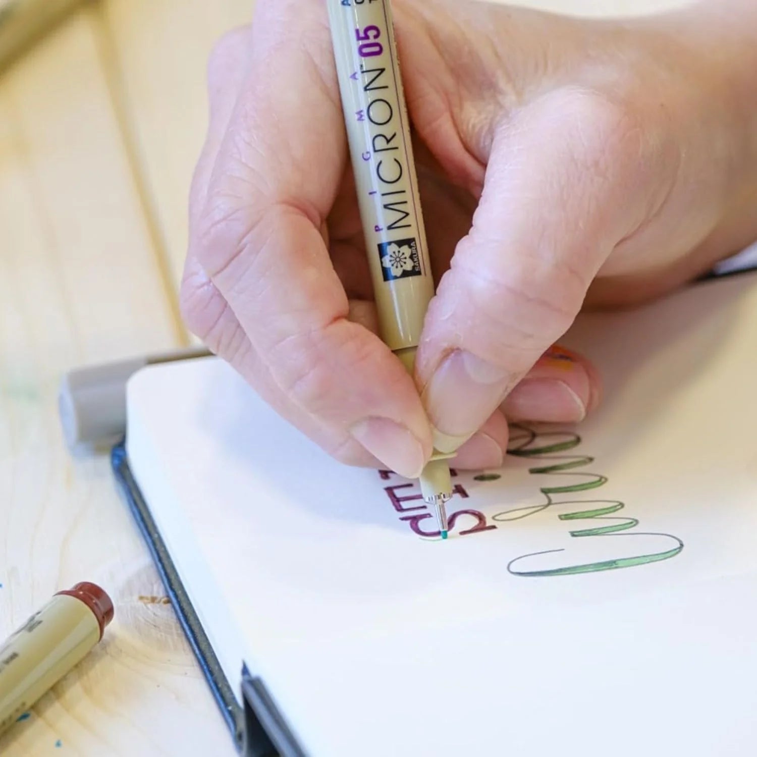 Sakura Sketch Note Book - Sketchbook Papel Blanco/Crema 80 Hojas, 140 g/m2