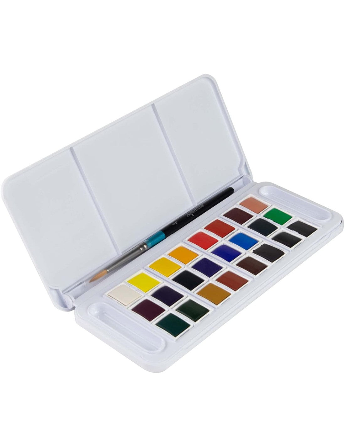 SET 24 ACUALERA AQUAFINE 12ML + PINCEL DALER ROWNEY
