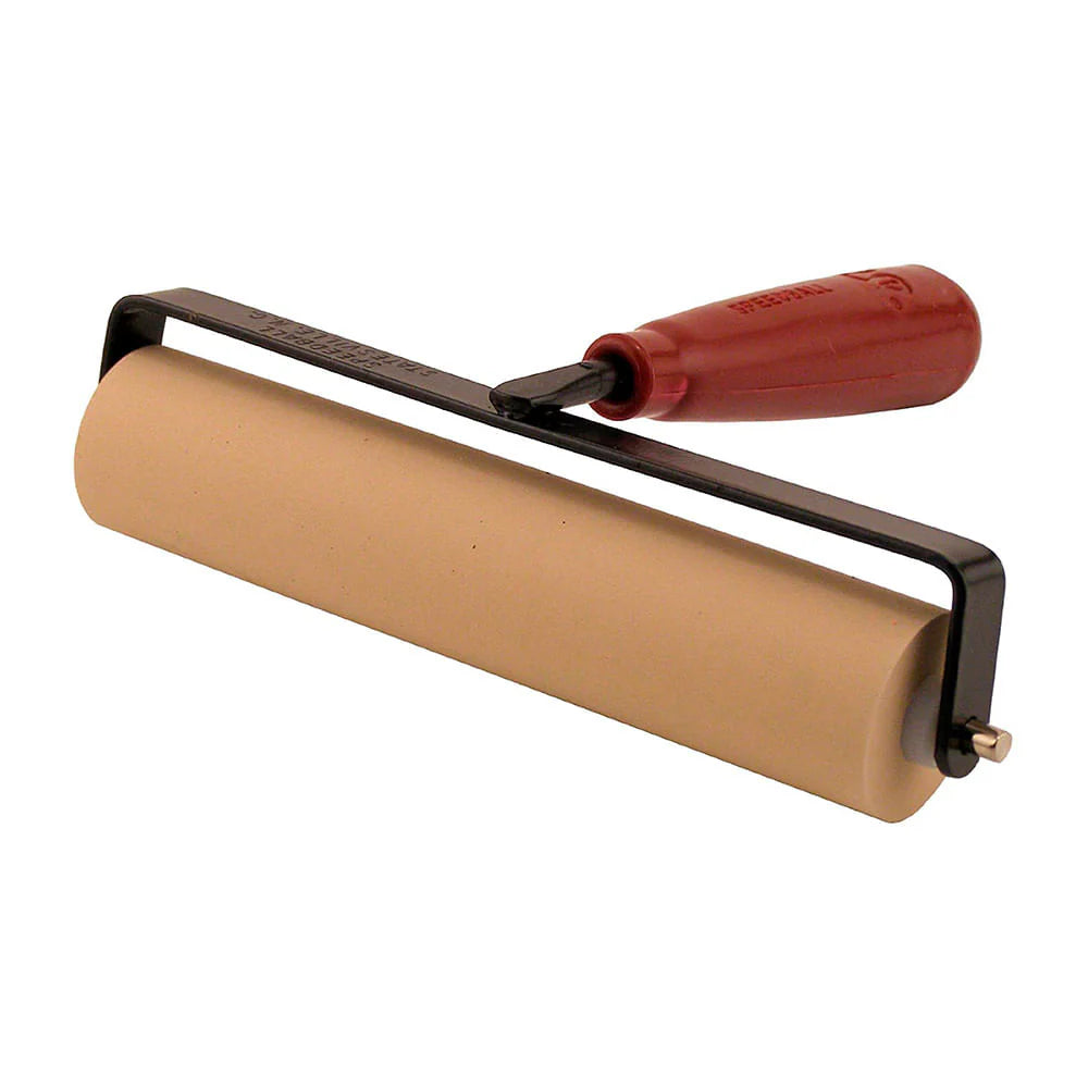 Speedball - Rodillo de Caucho Suave Centro Plástico