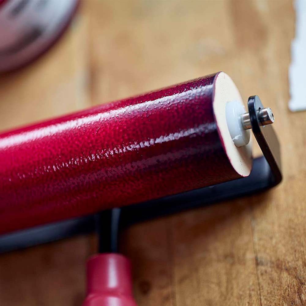 Speedball - Rodillo de Caucho Suave Centro Plástico