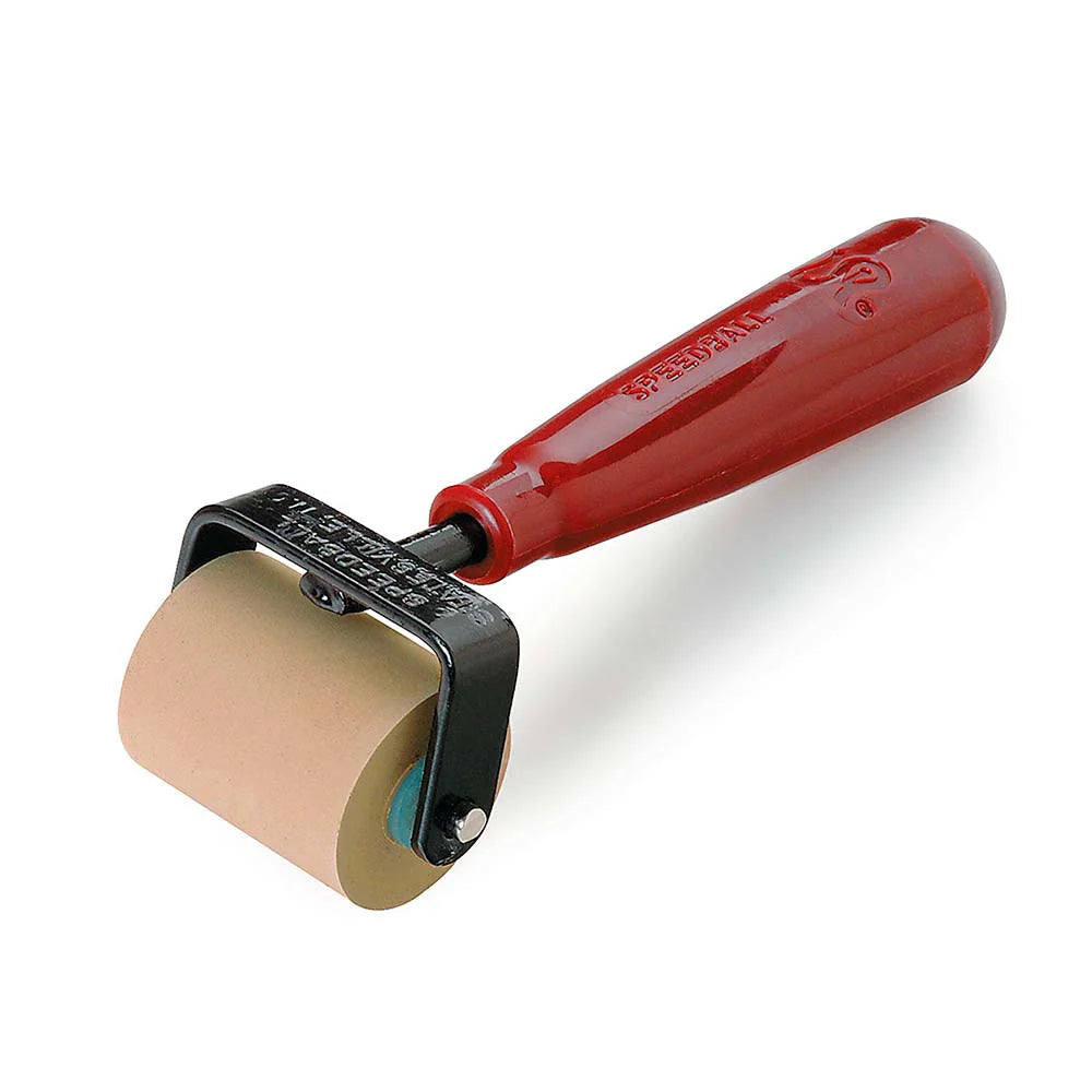 Speedball - Rodillo de Caucho Suave Centro Plástico