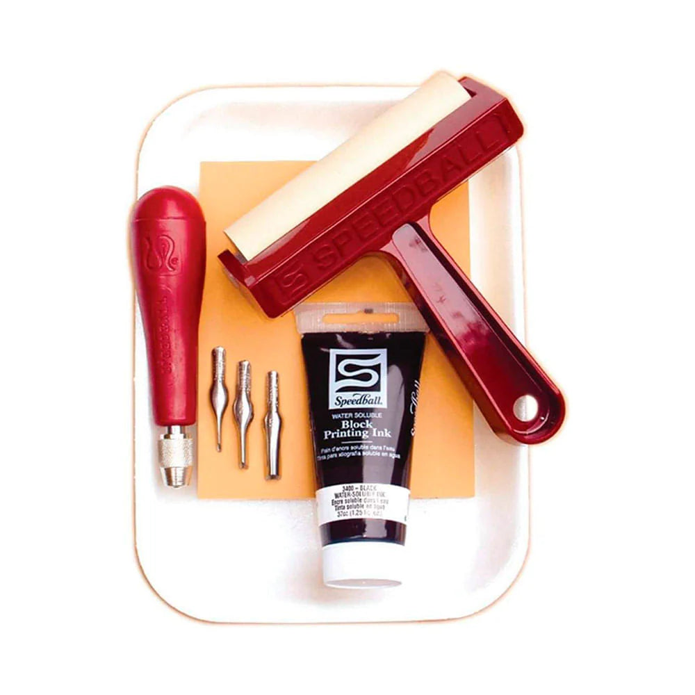 Speedball Speedy Carve - Kit Grabado en Linóleo Super Value