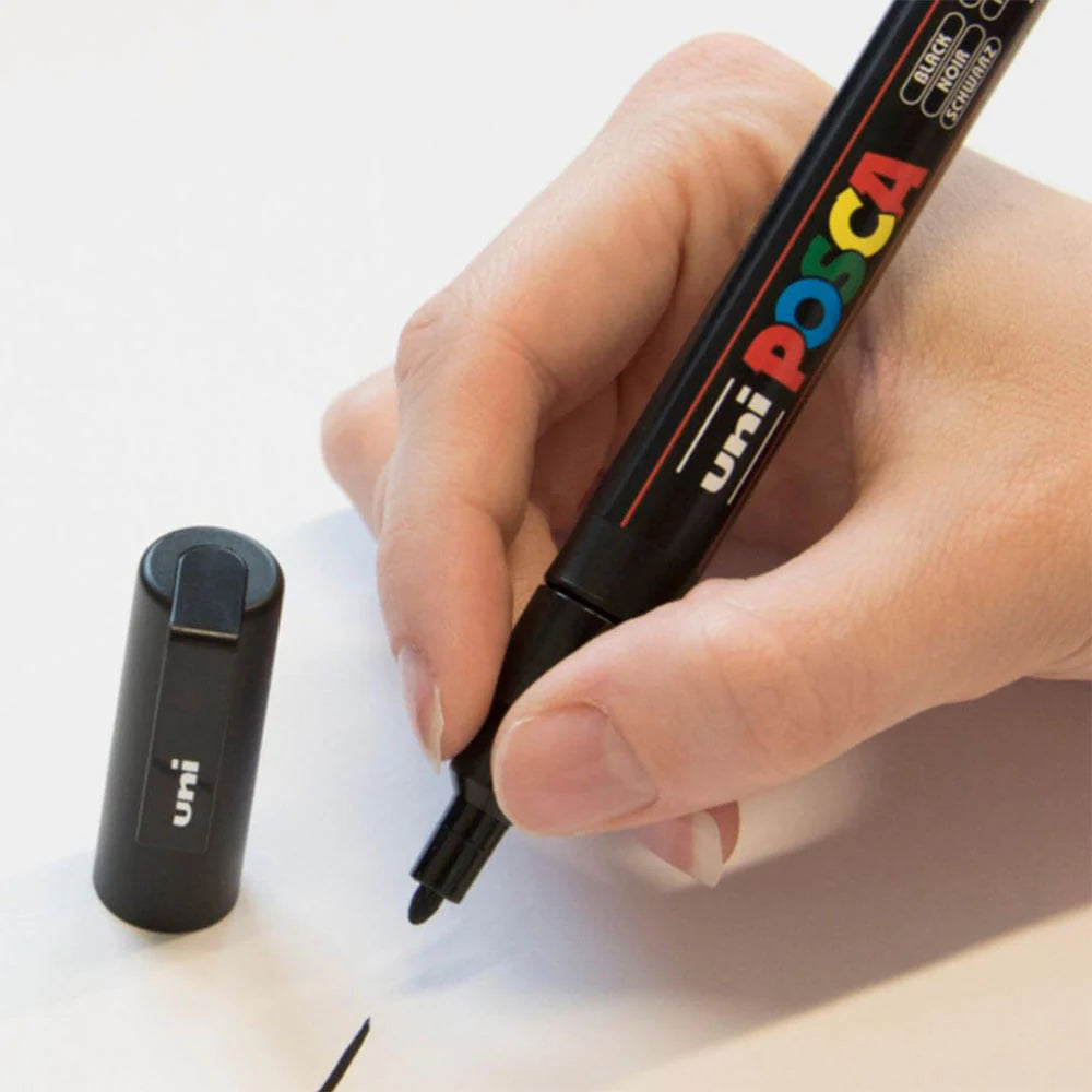 Uni Posca PC-3M - Set 8 Marcadores Punta Fina